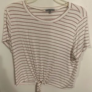 Charlotte Russe Striped T-Shirt